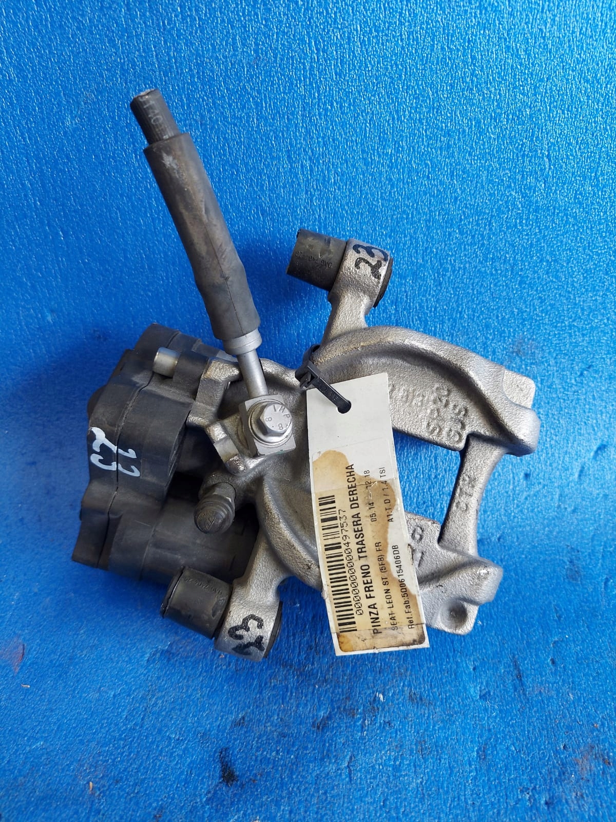 caliper SEAT LEON ST FR right rear part 5Q0615406