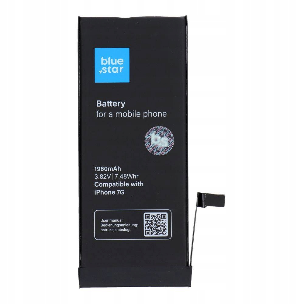 Bateria do iPhone 7 1960 mAh Blue Star Hq