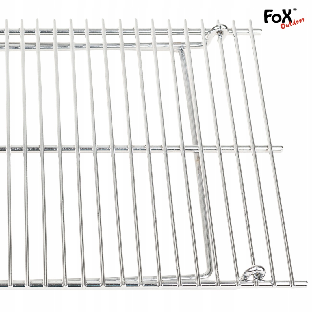 RUSZT NA OGNISKO Grill Turystyczny Składany Kratka Średnica 25 cm