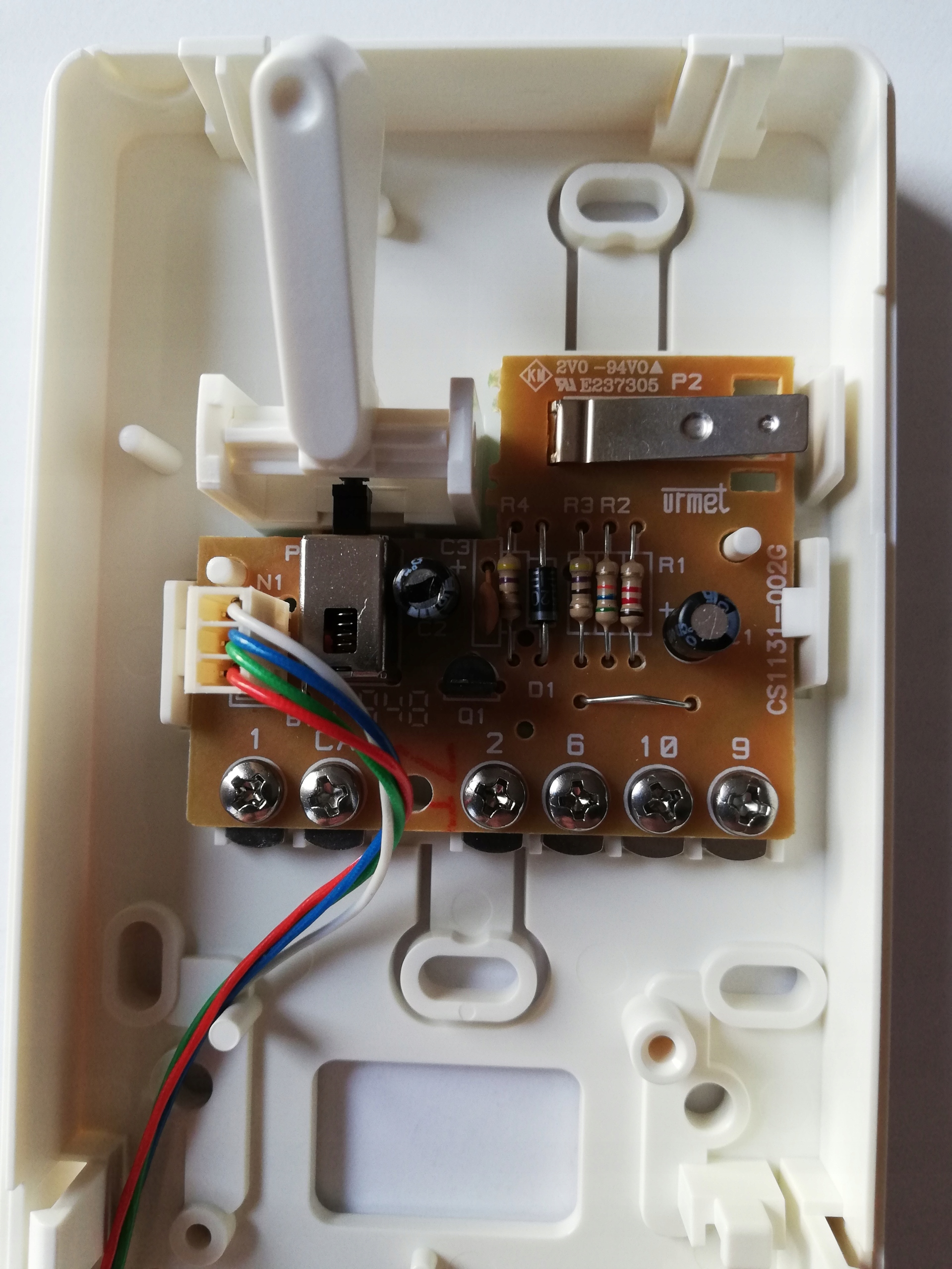 Domofon unifon URMET 1131 Typ domofonu Przewodowy