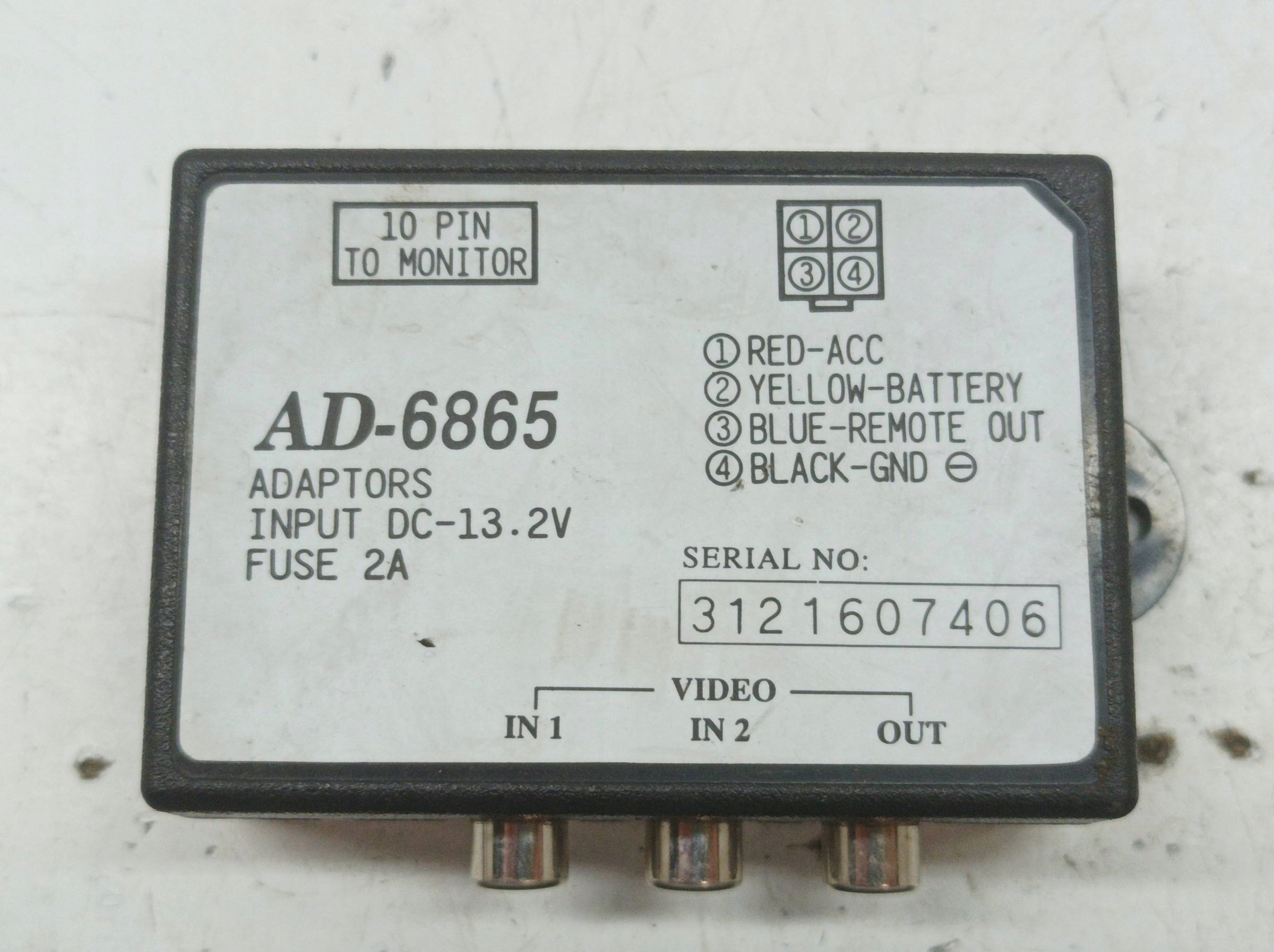 Display FD-6569 AD-6865 Volvo S80 e (1998-2006)