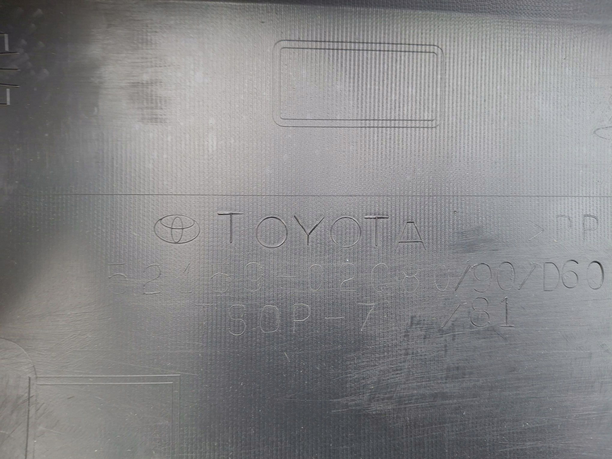 bumper rear TOYOTA COROLLA XII E21 KOMBI 2019R->