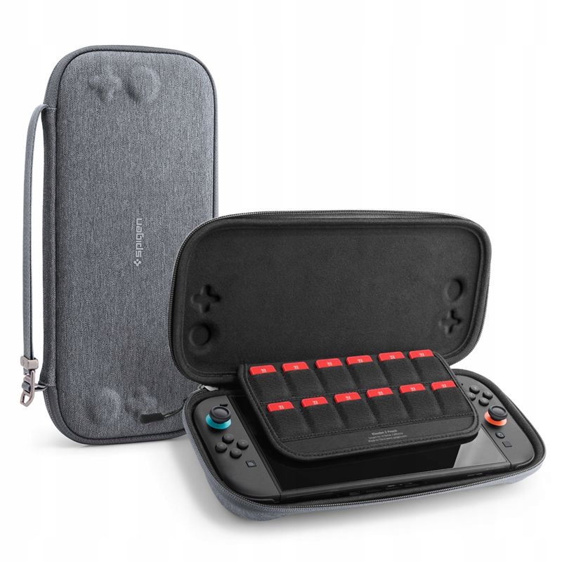Spigen Pouzdro Klasden 2 Pouch Pro Ninja Switch 2 Charcoal Grey Ochr