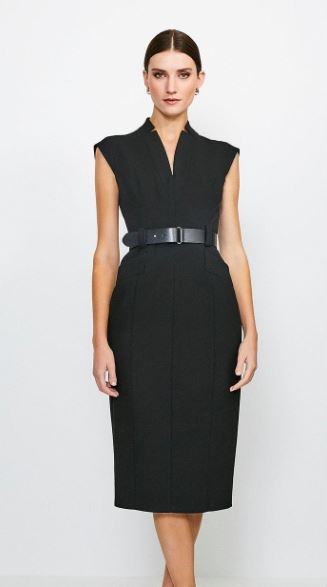 Karen Millen Sukienka Czerwona 34 Mza