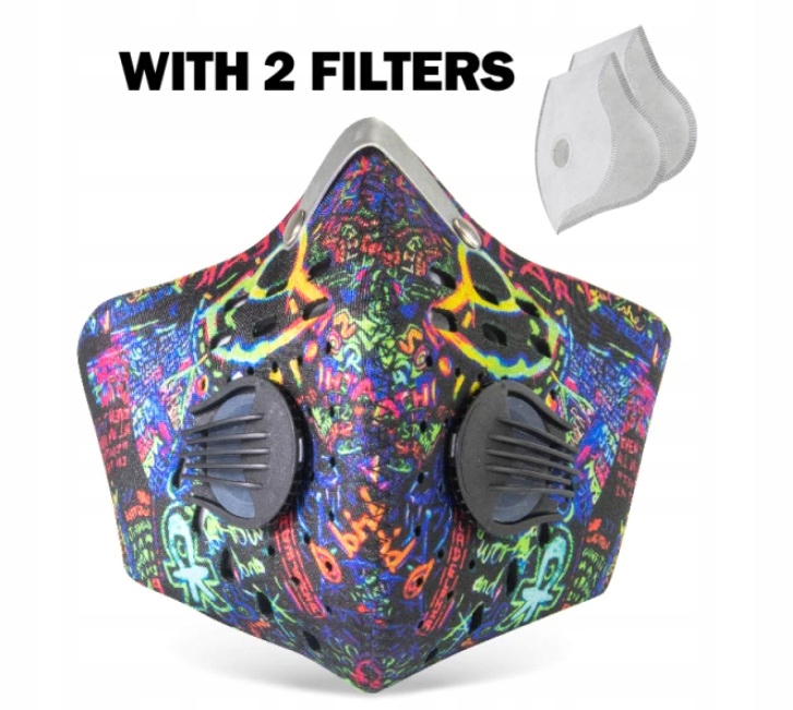 GLORSUN SPORTOWA MASKA ANTYSMOGOWA