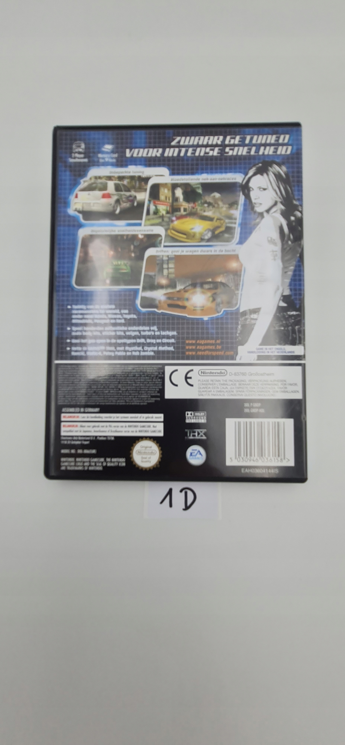 NINTENDO GAMECUBE NEED FOR SPEED UNDERGROUND Producent Nintendo