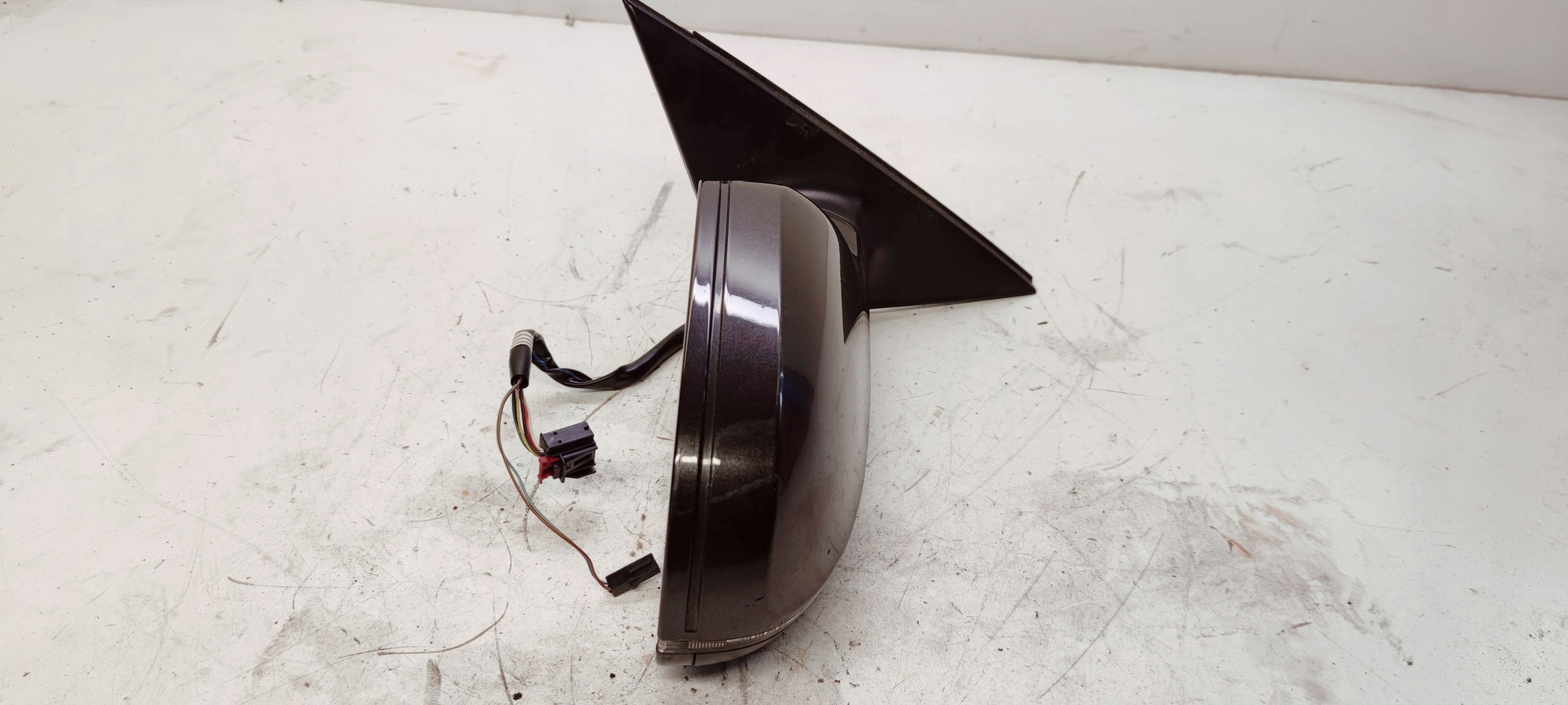 mirror right AUDI A4 B8 LIFT LZ7L 6+2 PIN UK