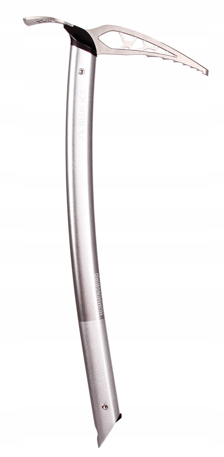 Odolný turistický cepín Hummingbird Ice Axe grey 45 cm Blue Ice