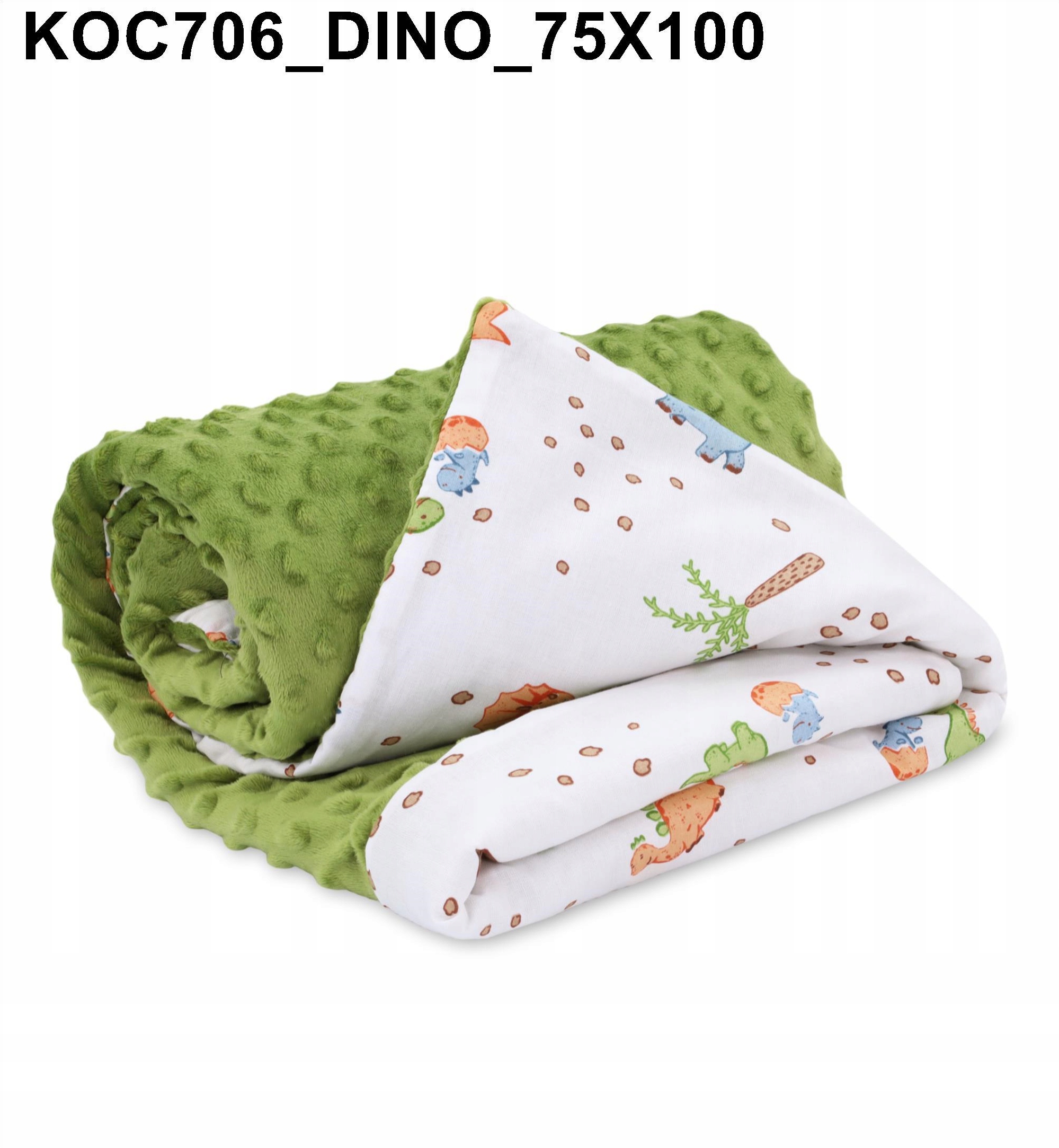 KOCYK DLA NIEMOWLĄT UNIWERSALNY DWUSTRONNY 75x100 Długość 100 cm