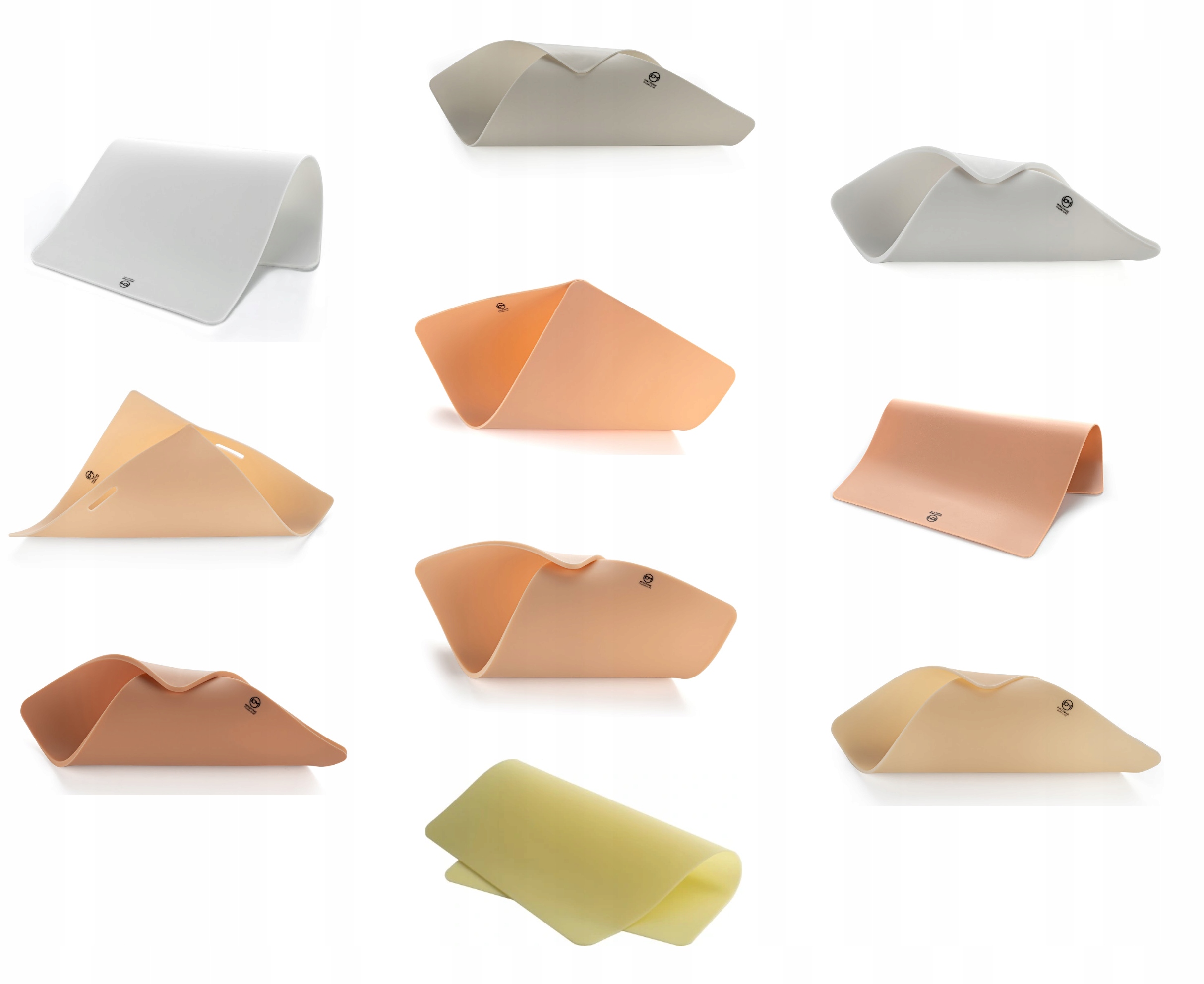 Umělá kůže na cvičení 10 Ks různých modelů pro výuku tetování InkOnMe