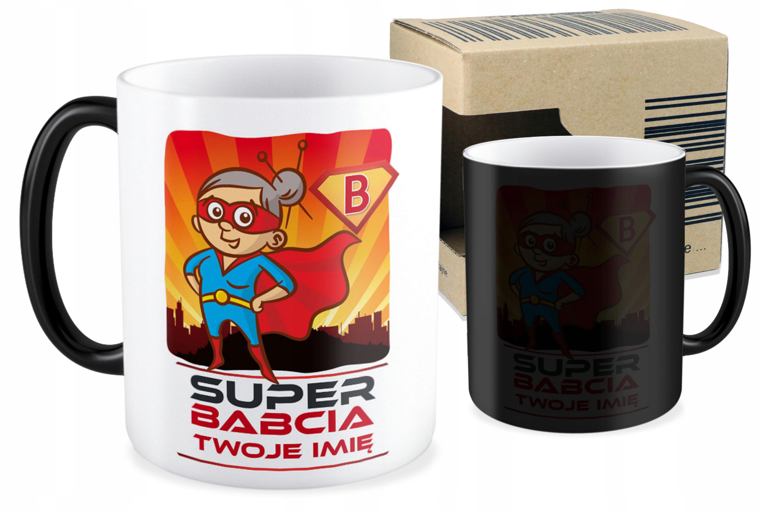 

Kubek magiczny Dzień Babci dla Dziadka Twoje Imię