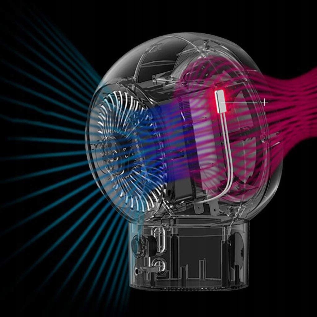 MINI GRZEJNIK ELEKTRYCZNY LCD 500W Termostat elektroniczny