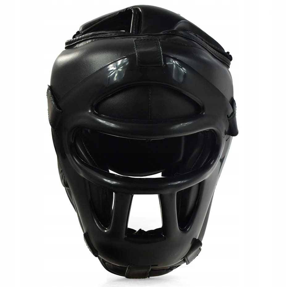 Profight Kask bokserski z kratą 703 Pu senior czarny