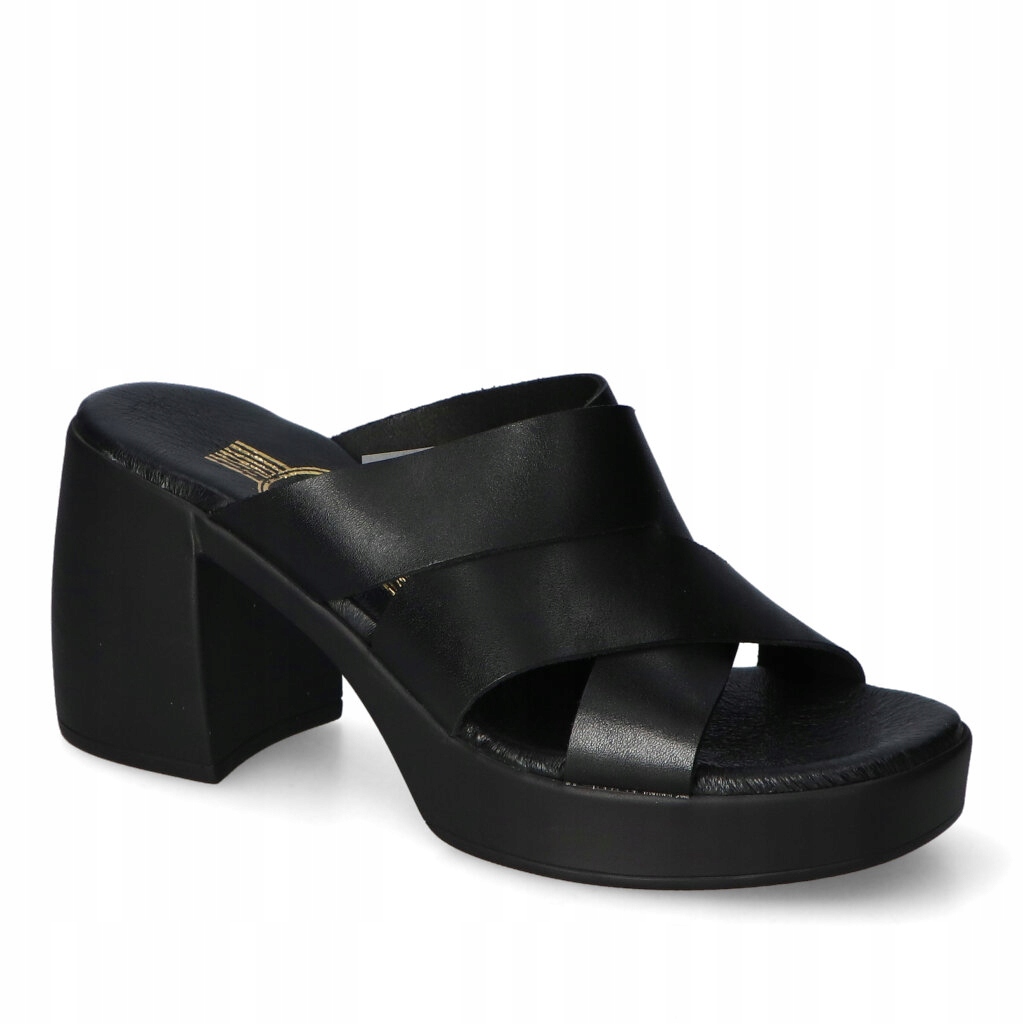 Nazouváky Lemar Bf.Černé kožené 37