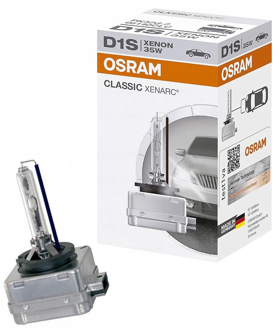 Osram Classic Xenarc Żarówka Xenon D1S 85V 35W