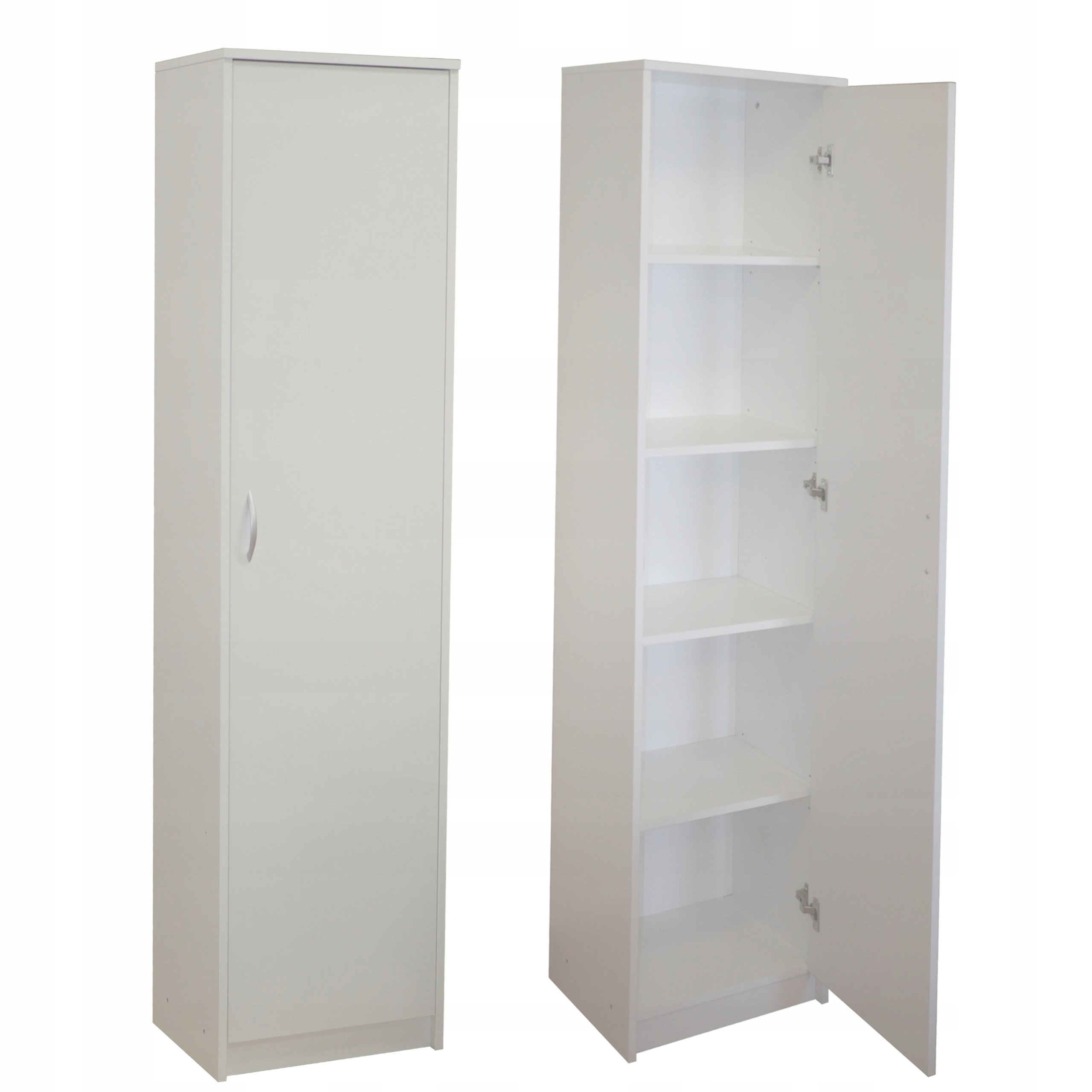 

Regał zamknięty Gabi 40 cm x 180cm x 35 cm biały