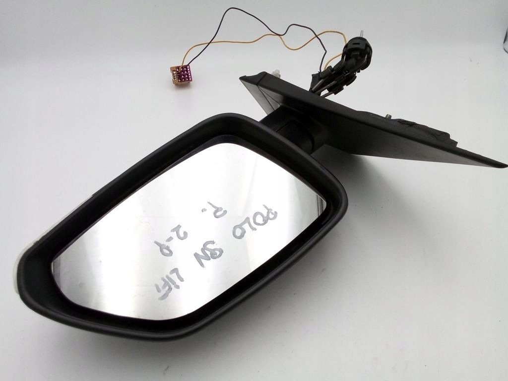 VW Polo 9N lift FL mirror right manually 2 PIN EU