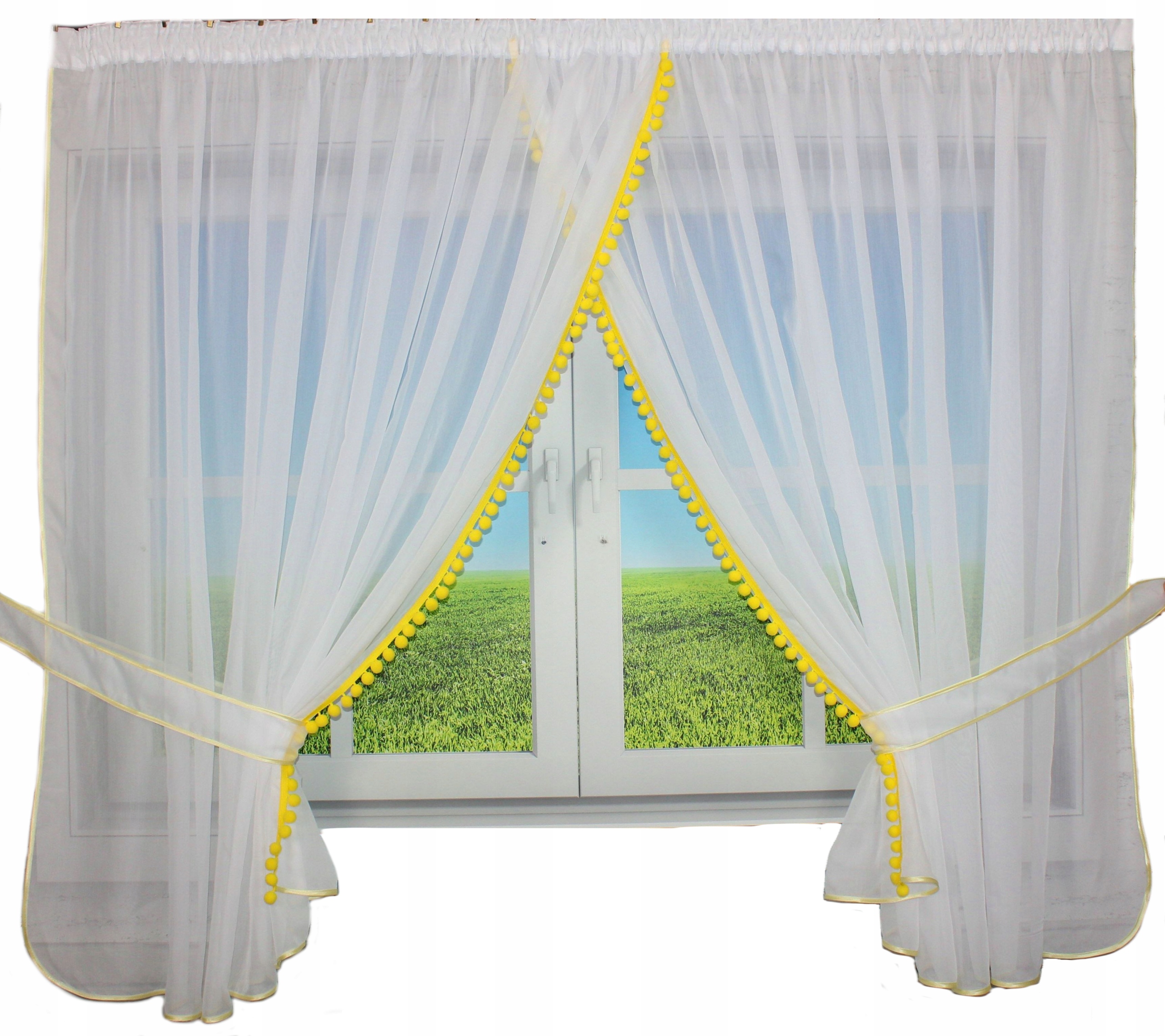 Firanka kinga pompony 17 Kolorów 300/150 Płeć chłopcy dziewczynki