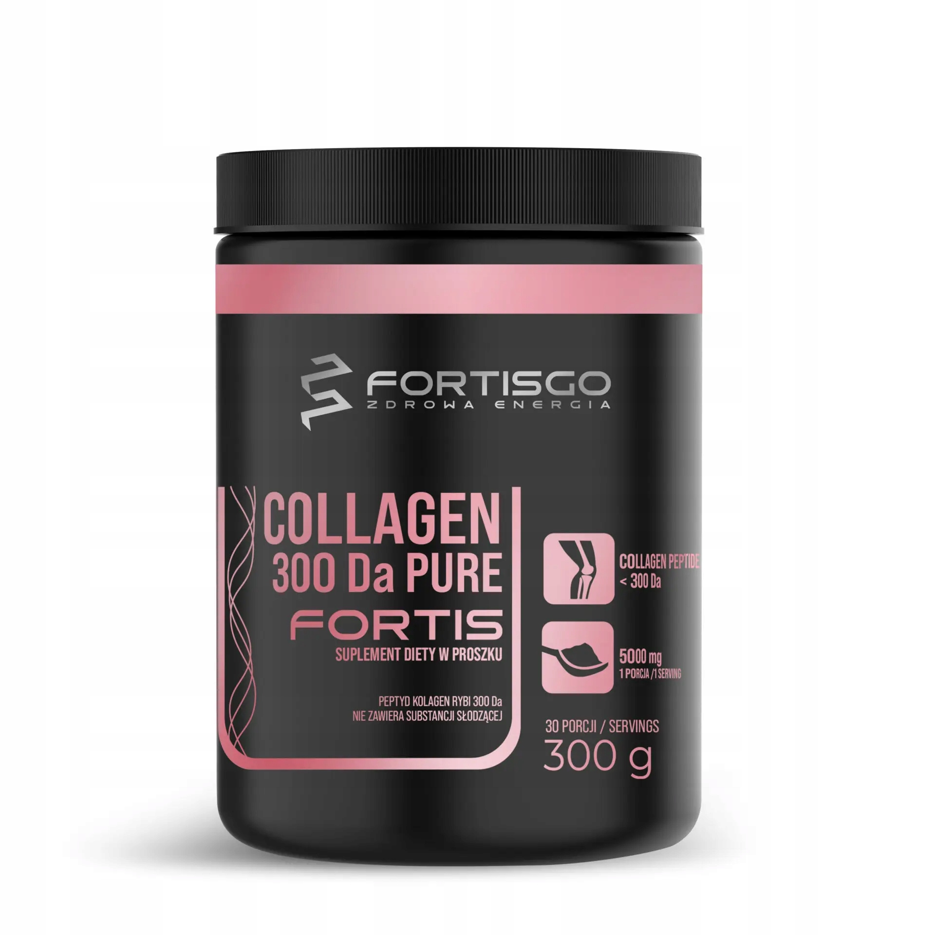 Kolagen, COLLAGEN 300 Da PURE FORTIS (300g)