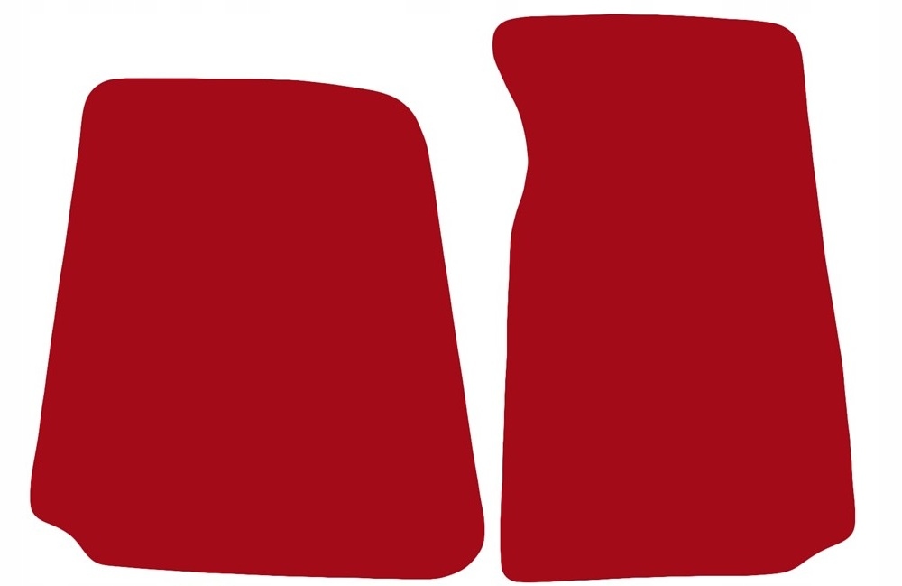 Червоні килимки ПЕРЕД до Ford Mustang IV cabrio 1993-2004