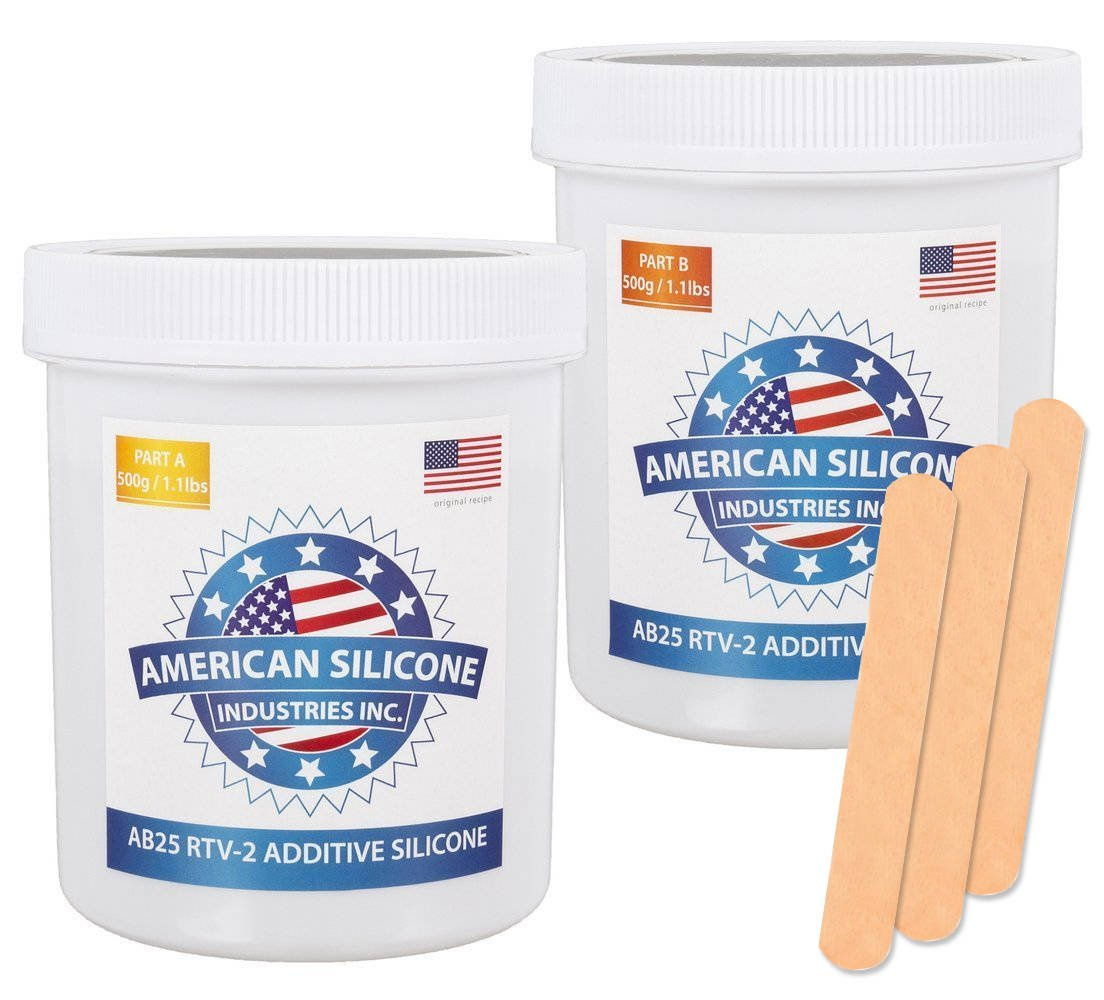 Adaptivní Silikon Formický 1kg AB25 RTV-2 pro Odlitek Form Nová Formule