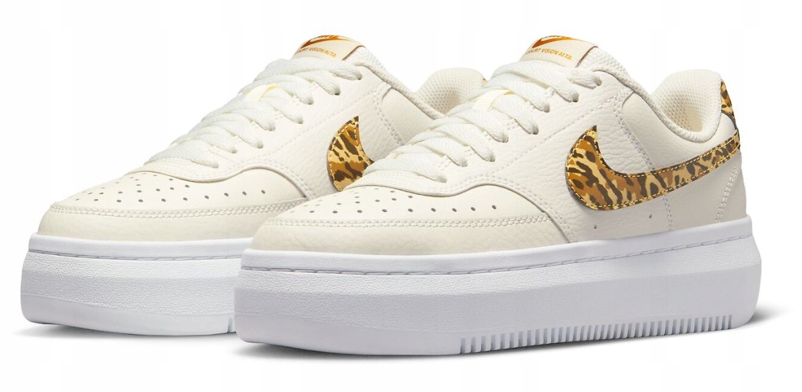 Dámské boty Nike Court Vision Alta Leopard Camo Swoosh DM0113-004 42,5