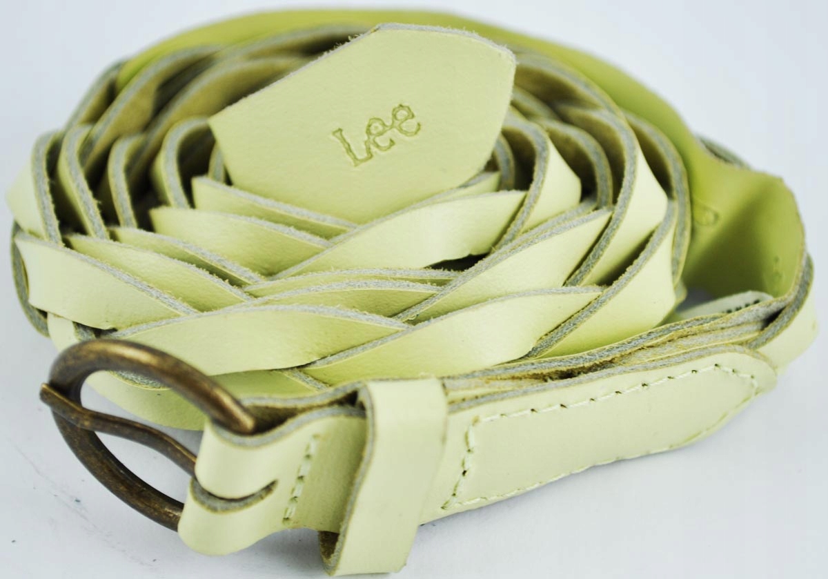 

Lee pasek skórzany Brigittes Belt lime _ 85
