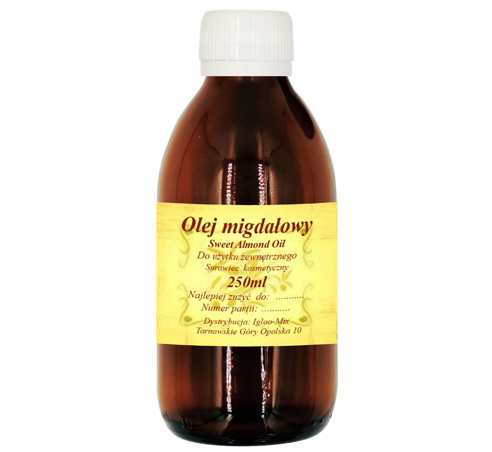 

Olej Migdałowy 250ml słodkie migdały