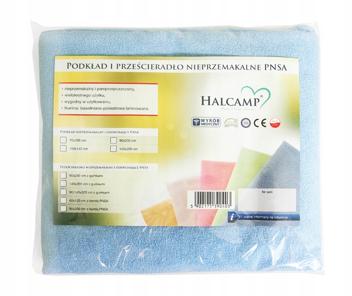 

Podkład na łóżko Pnsa frotte/paroprzepuszczalny M