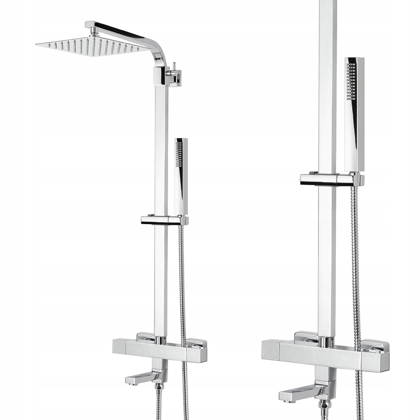 Sprchový Set Do Vane S Výtokom A Termostatickou Batériou Inea