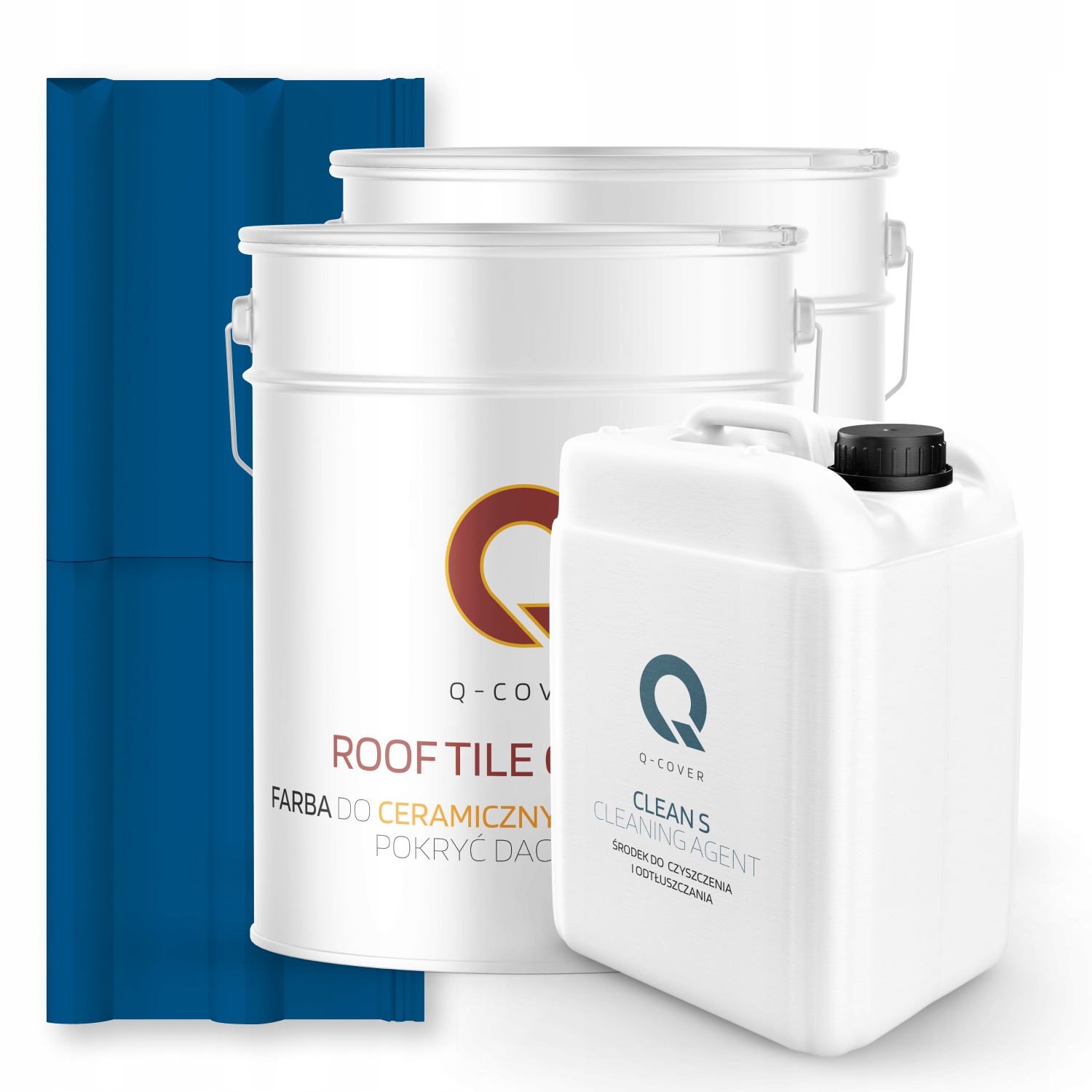 Farba Na Keramické Strechy Set Modrá Ral 5005 74 m2 Lesk