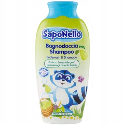 

Saponello 2w1 Gruszka Żel do kąpieli+Szampon 400ml