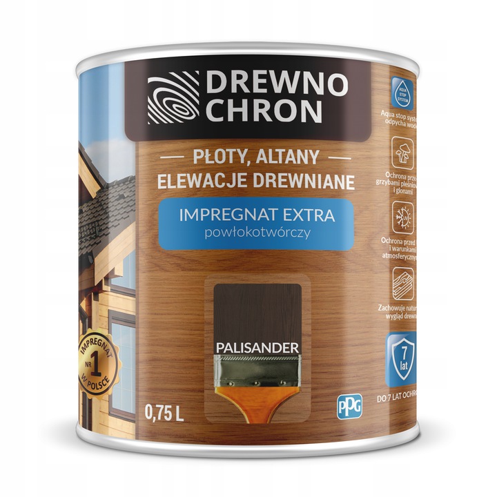 

Drewnochron Impregnat Extra 0,75L Palisander