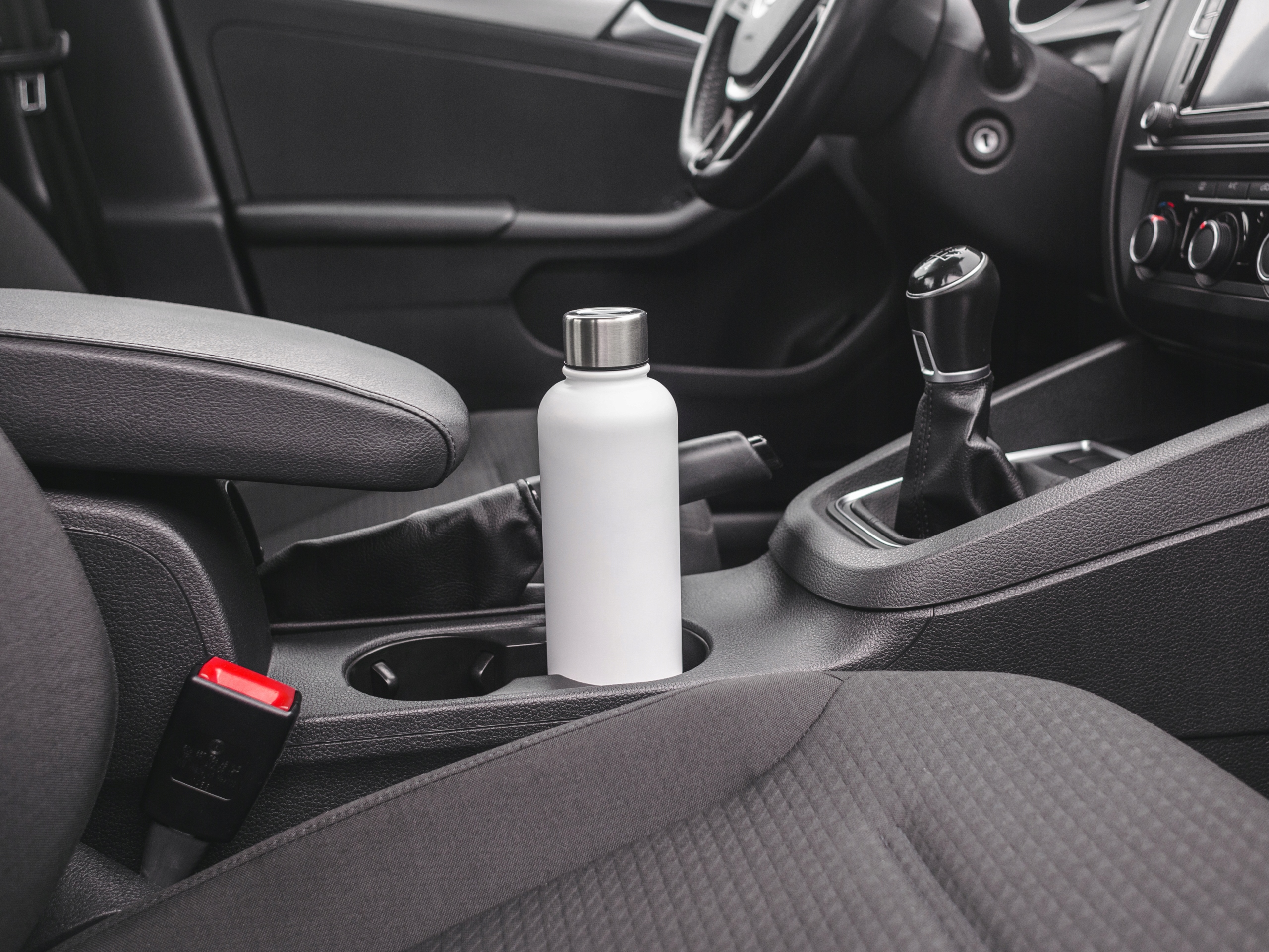 BUTELKA TERMICZNA TERMOS TURYSTYCZNY 500ml INOX Model NOVEEN TB411 BIAŁA