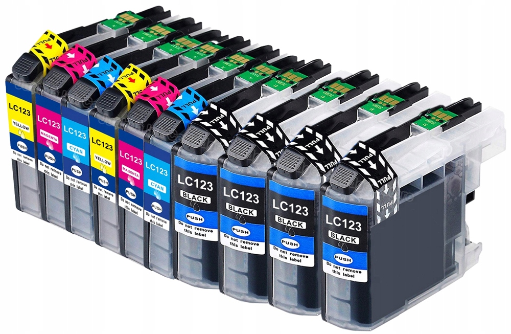 

10 Tusz Do Drukarki Brother DCP-J552DW DCP-J4110DW