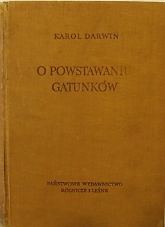 O POWSTAWANIU GATUNKÓW KAROL DARWIN
