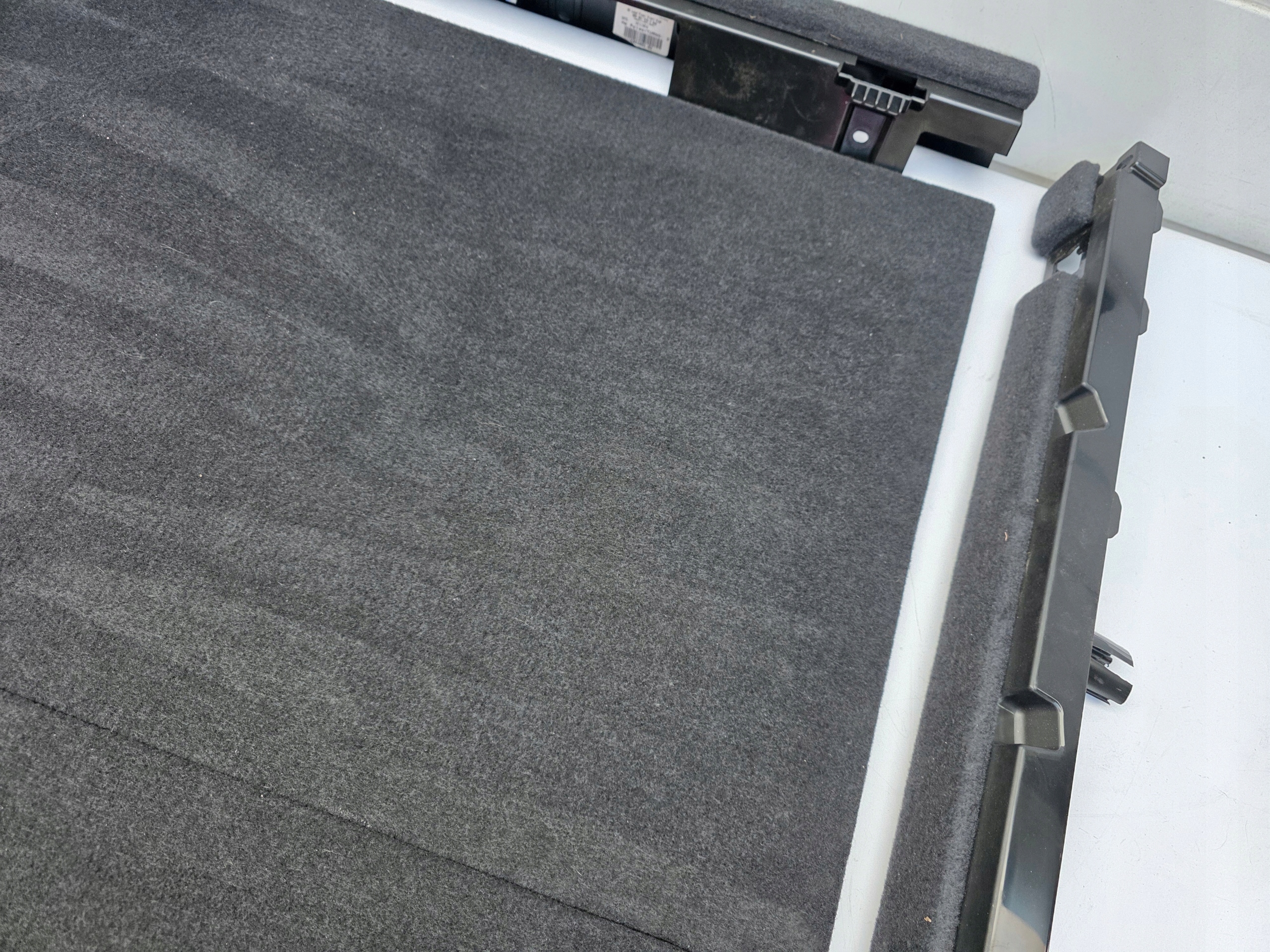 floor mats boot below PRZESUWANA seat AUDI Q5 FY II 80A