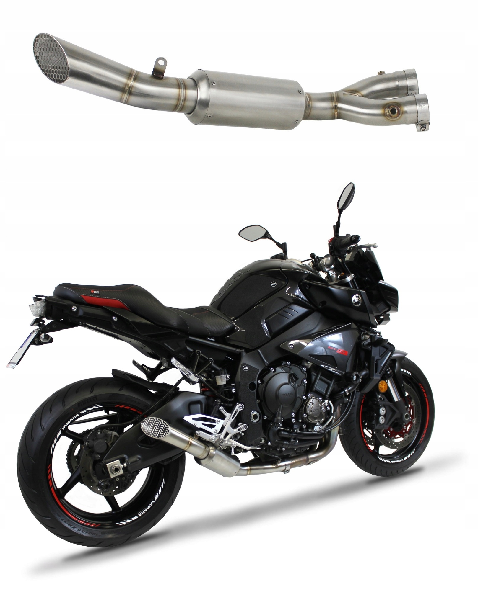 YA107DE - MT 10 2016-2020 глушник DECAT EX GP3 DOMINATOR