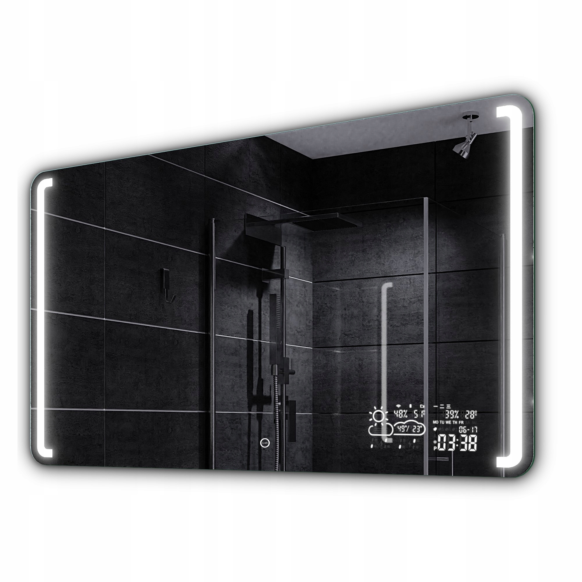 

Lustro łazienkowe Led pogoda dotyk 170x80 Oslo