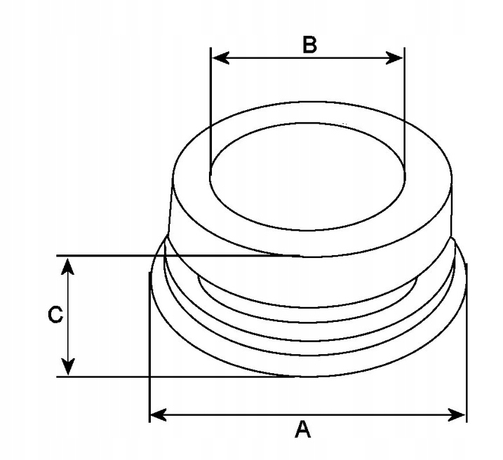 Uszczelniacz łożyska alternatora 231827 Numer katalogowy części 231827