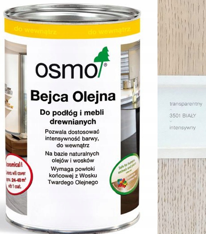 

Bejca Olejna Biała Osmo 0,5L 3501