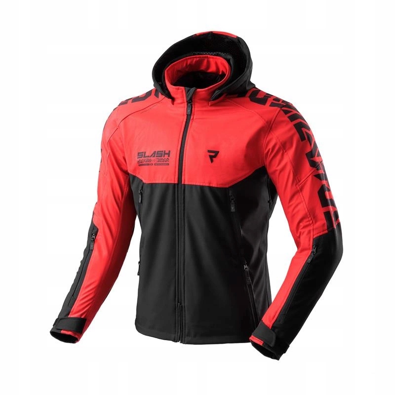 Motocyklová bunda Rebelhorn Slash Spider Black/red čierna červená Darčeky