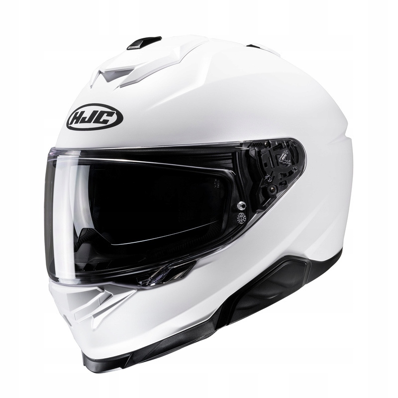 Motocyklová Prilba Hjc I71 Semi Flat Pearl White M
