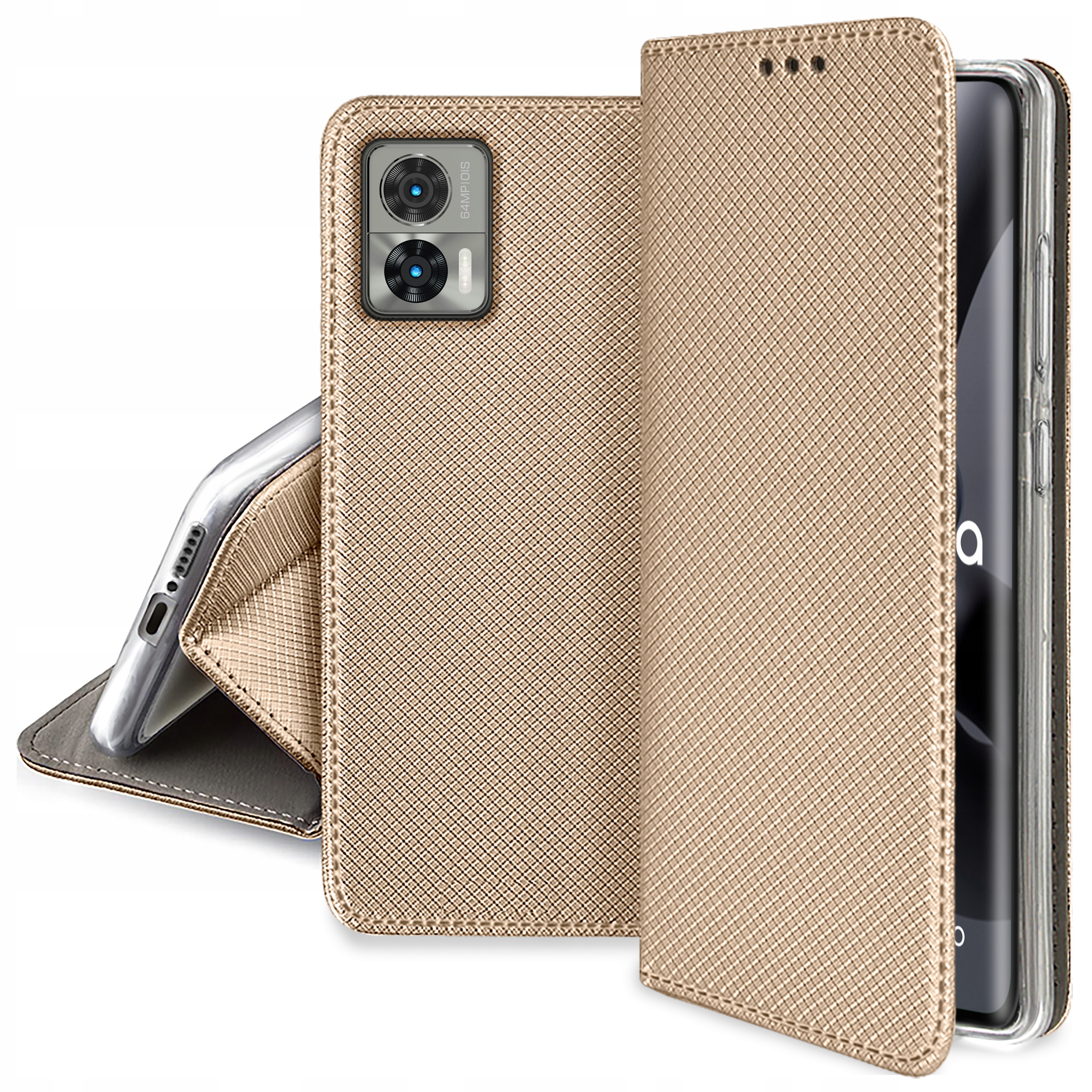 

Etui do Motorola Edge 30 Neo Magnet Smart Szkło