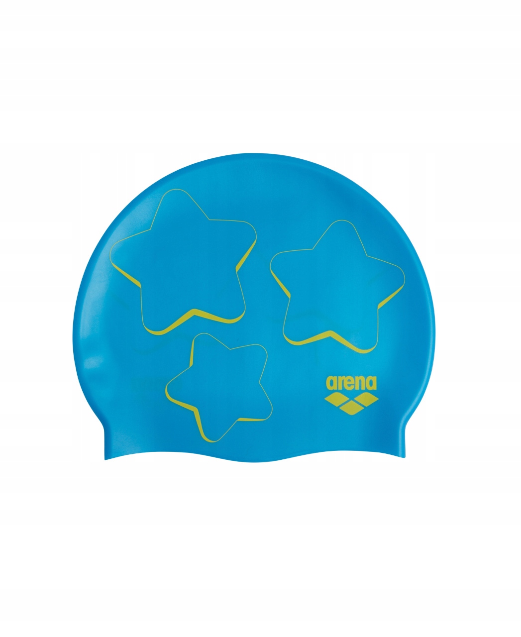 Czepek pływacki Arena PRINT JUNIOR STAR_GRAPHIC - TURQUOIS