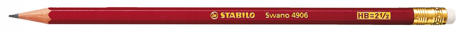 Ołówek Swano 4906 z gumką - Stabilo - HB