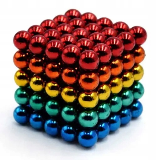 

Mikro Kuleczki Magnetyczne Neocube 5 MM 125 Szt.