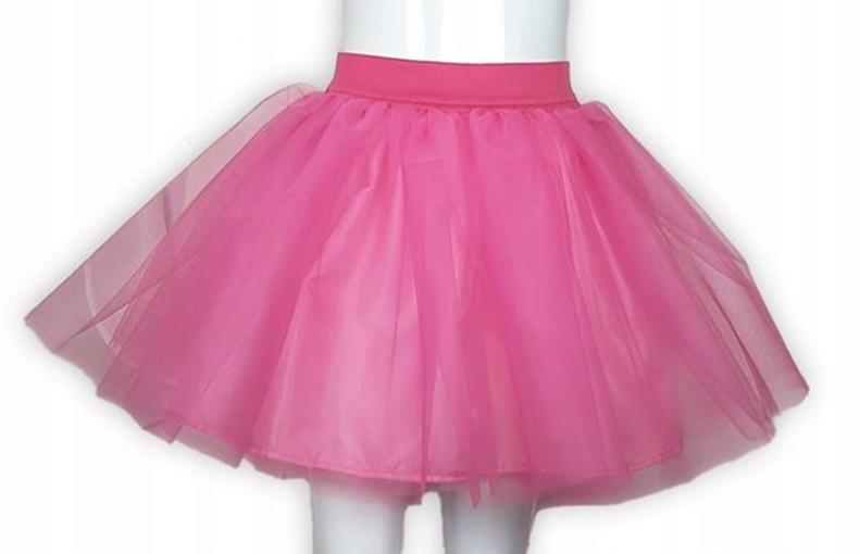 

spódnica tiulowa tutu na gumce R.104-116 dł.31cm
