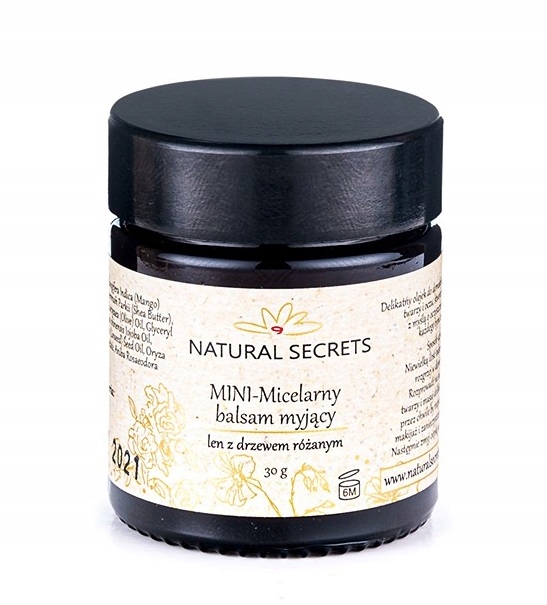 NATURAL SECRETS MICELARNY BALSAM MYJĄCY 30G MINI