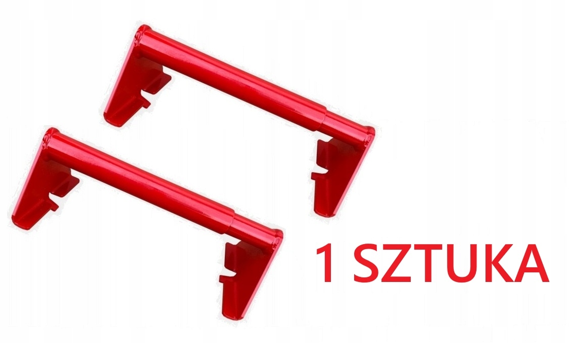 Zarážka Červená Blokovací klín Kolo Autopřepravník Autoodtahovka Pomoc 29-46 cm Lohr